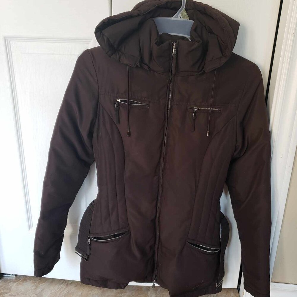 Brown Long Ricki's winter coat size s/p
